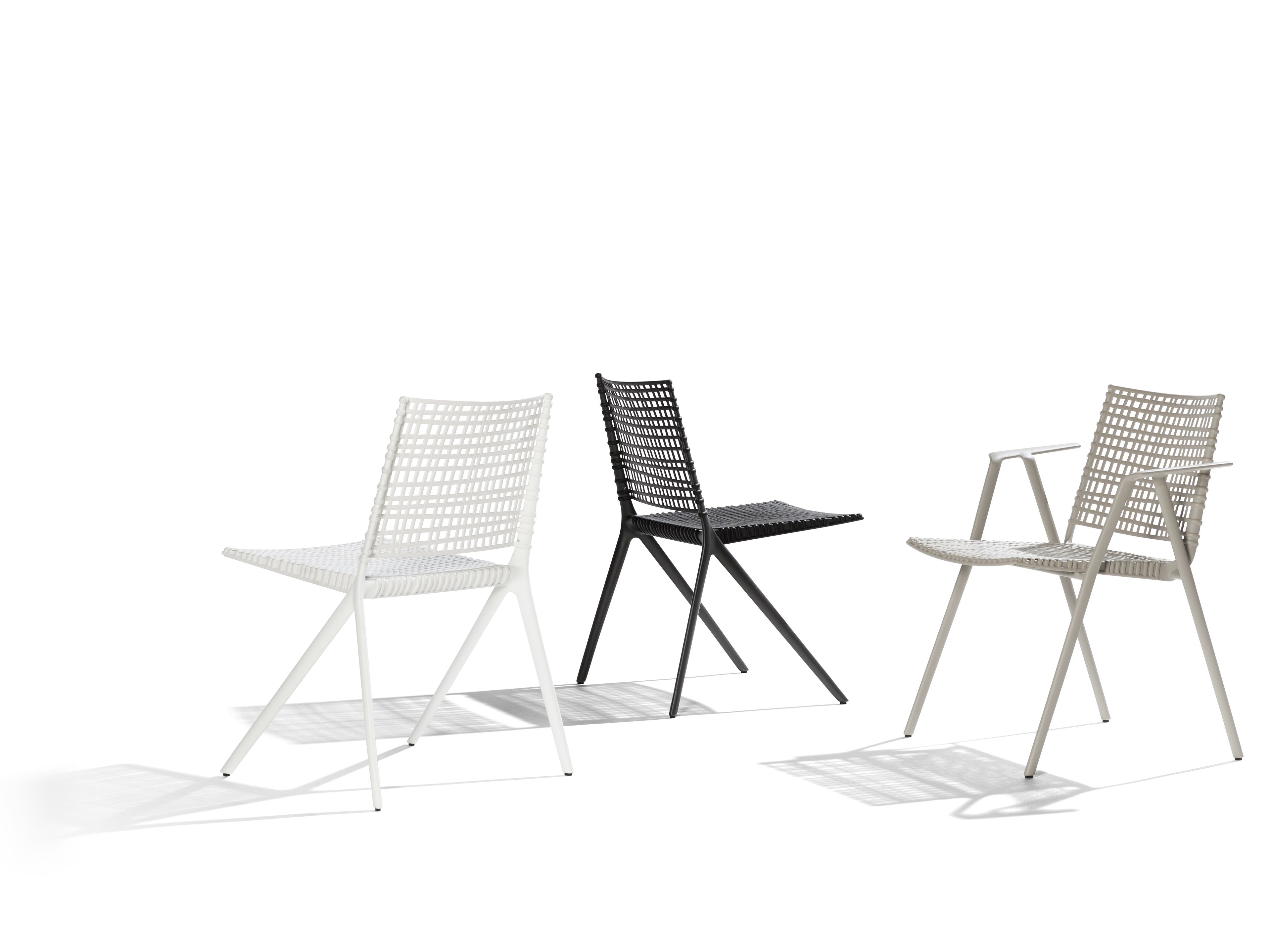 Садовый стул с подлокотниками из полипропилена TRIBÙ филиал ARCH-00008973 - Вид №1