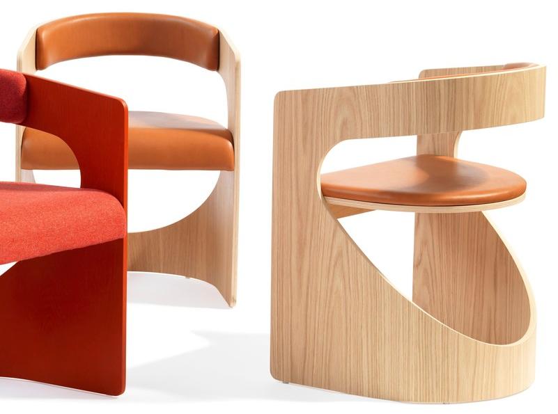 Blå Station Стул с подлокотниками Lucky Bla Station sun-id-1434715 - Вид №12