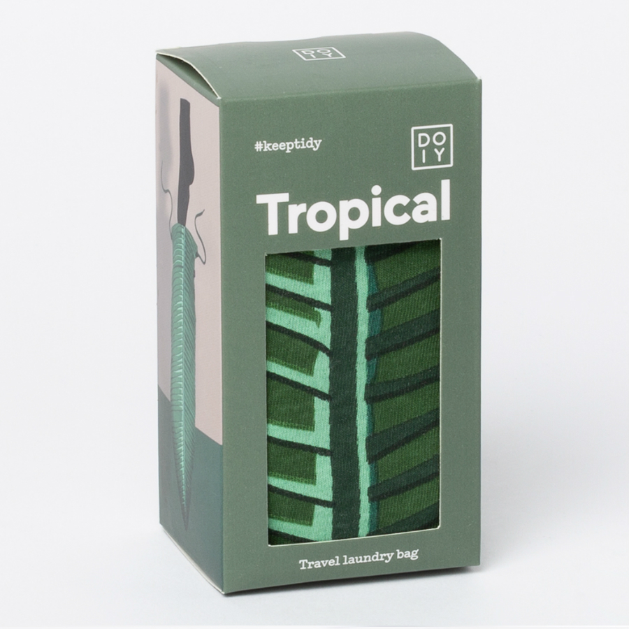 DYTRTLBGR Сумка для путешествий tropical, зеленая Doiy  - Вид №4