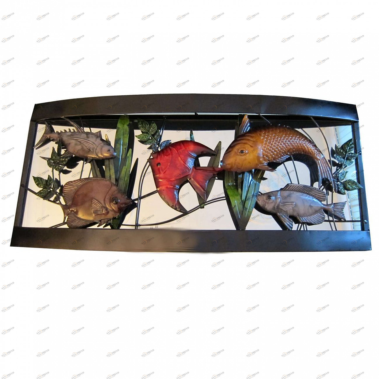 Настенное прямоугольное панно "Аквариум" МИСТЕР ПРАЙС  117503 Разноцветный;зеркальный 