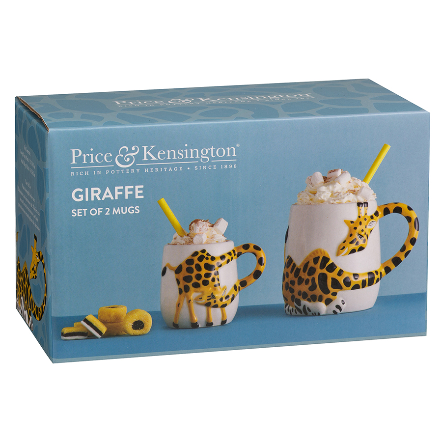 P_0059.079 Набор из 2 кружек giraffe, 405 мл и 195 мл Price&Kensington  - Вид №6