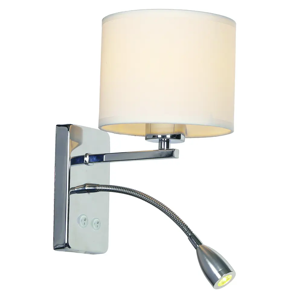 Бра Escada 552/A — стильное настенное освещение с текстильным плафоном 89336316 STLM-1429210