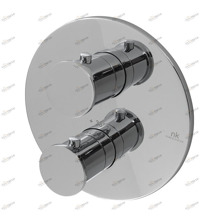 Внешний компонент термостатического смарт-бокса.  Mood NOKEN 100161412  CHROME