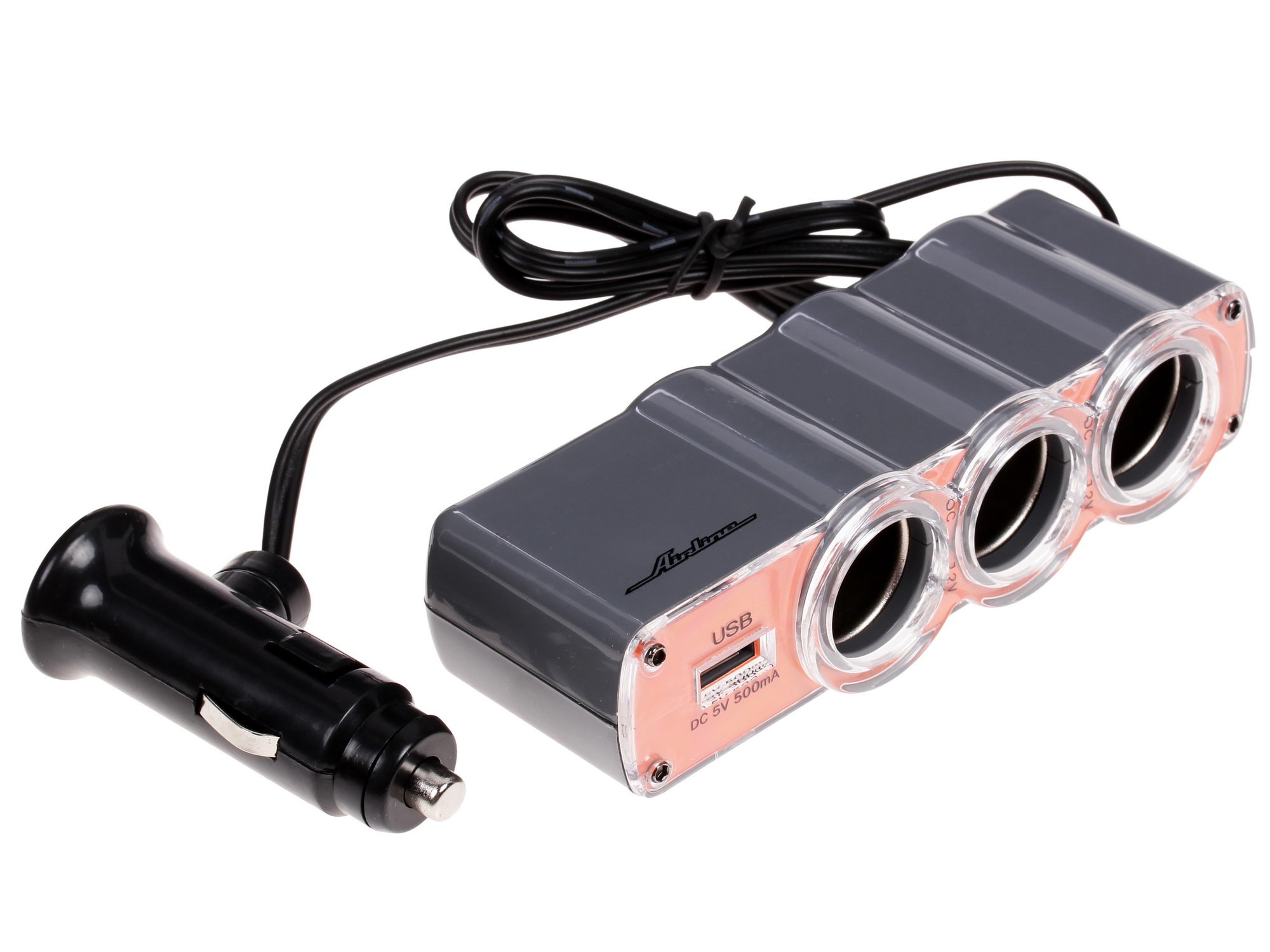 6720881 Разветвитель автоприкуривателя AIRLINE ASP-3U-03 STDN-0069761