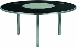 Royal Botania Круглый садовый стол с ленивой сьюзан O-zon