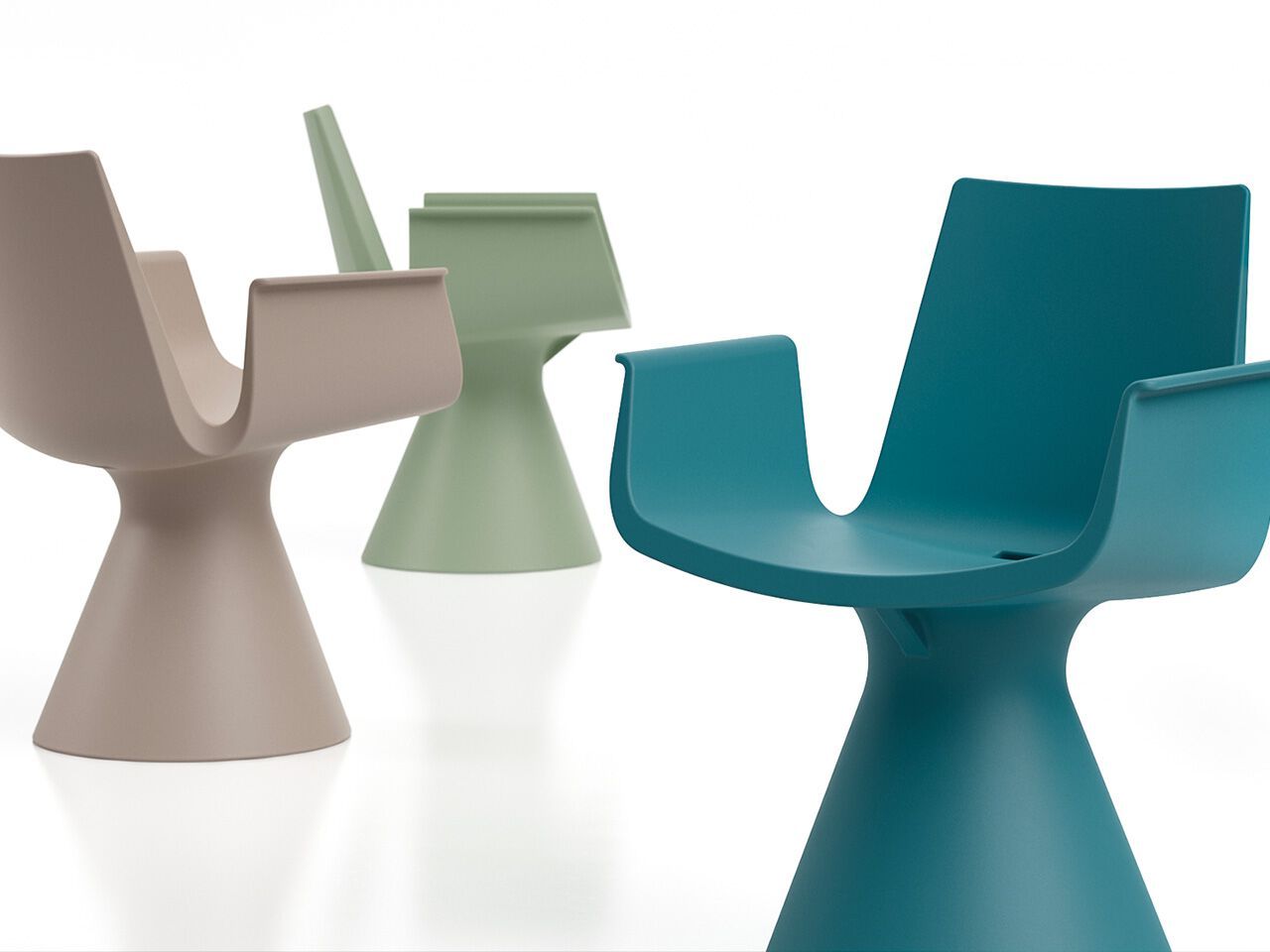 Полиэтиленовое садовое кресло с подлокотниками Lyxo Design LIRA ARCH-00142705 - Вид №5