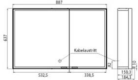 Emco Bad Зеркало с подвесным контейнером для ванной Prestige sun-id-1380409 - Вид №16