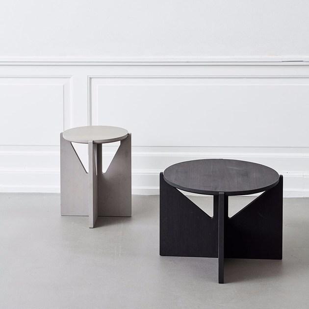 Kristina Dam Studio Табурет / журнальный столик из дерева  120-000-000  - Вид №6