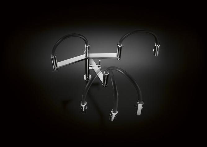 Nobili Rubinetterie Профессиональный смеситель для кухни с вытяжным душем Move sun-id-1470387 - Вид №3