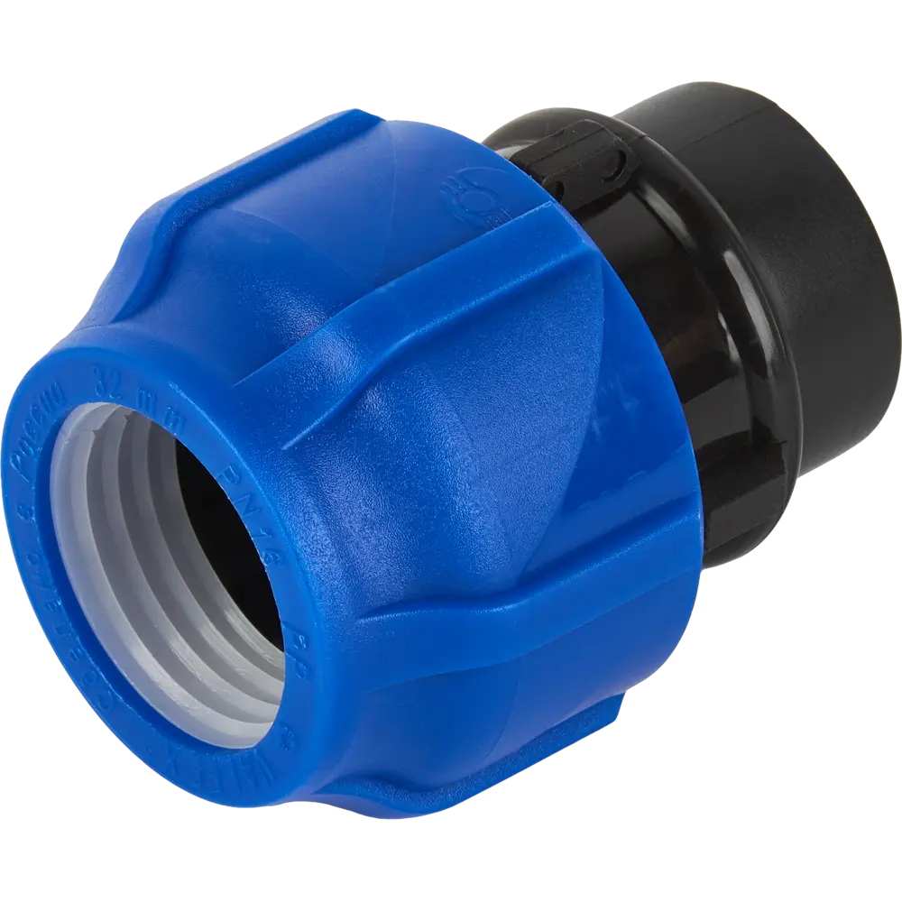 Муфта комбинированная ПНД Valfex 3/4"x32 мм ВР 121001232034 89106765 STLM-2066522 