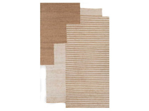 Коврик ручной работы из джута