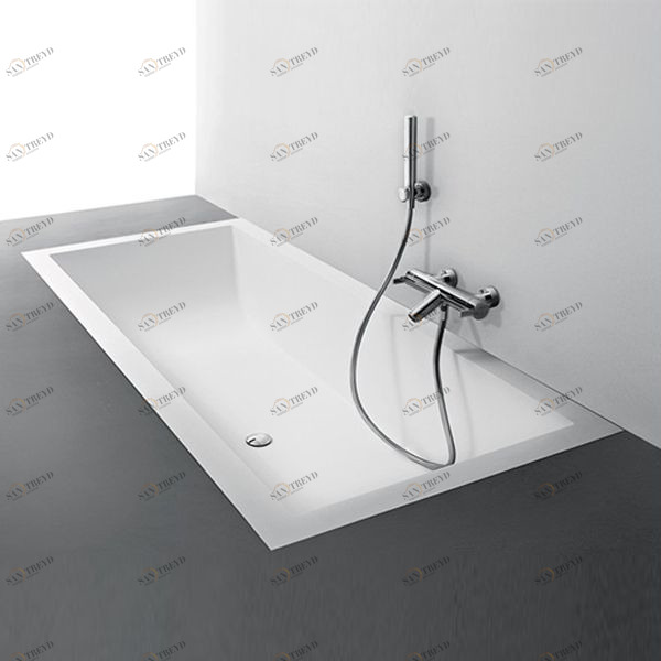 Ванна встраиваемая BIBLIO11/21/31 Antonio Lupi BIBLIO L=180 см Antoniolupi BIBLIO112131