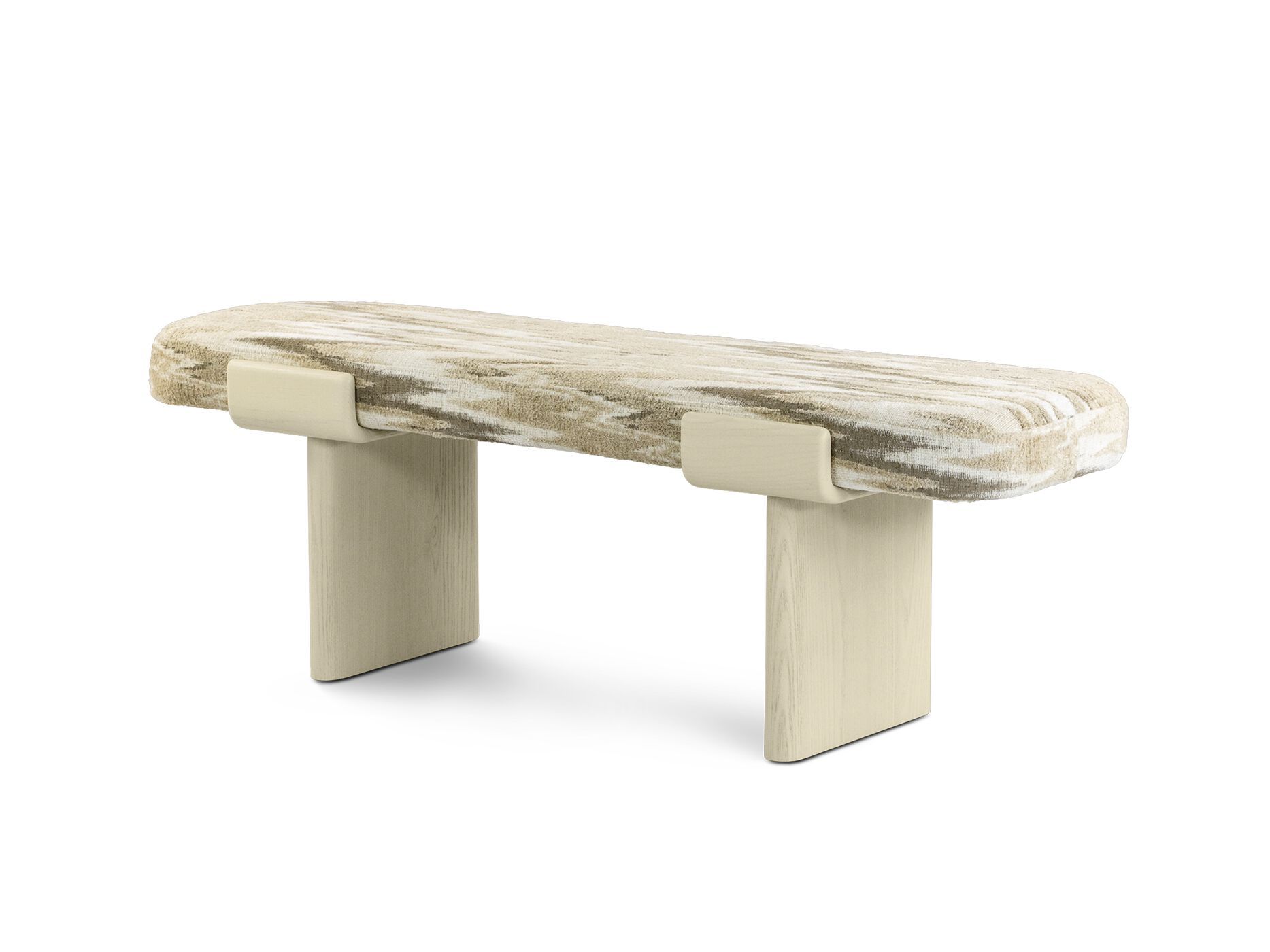 Мягкая скамейка из ткани JOSÉ LEITE DE CASTRO KAORY ARCH-00152346