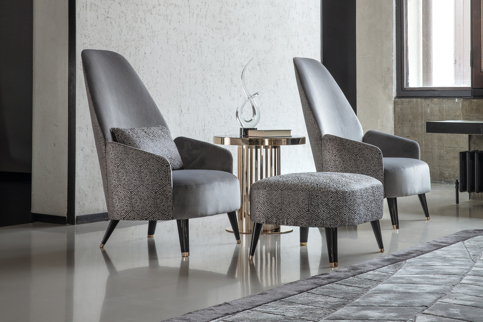 280/51 Charisma Пуф к креслу - giorgio collection - Вид №2