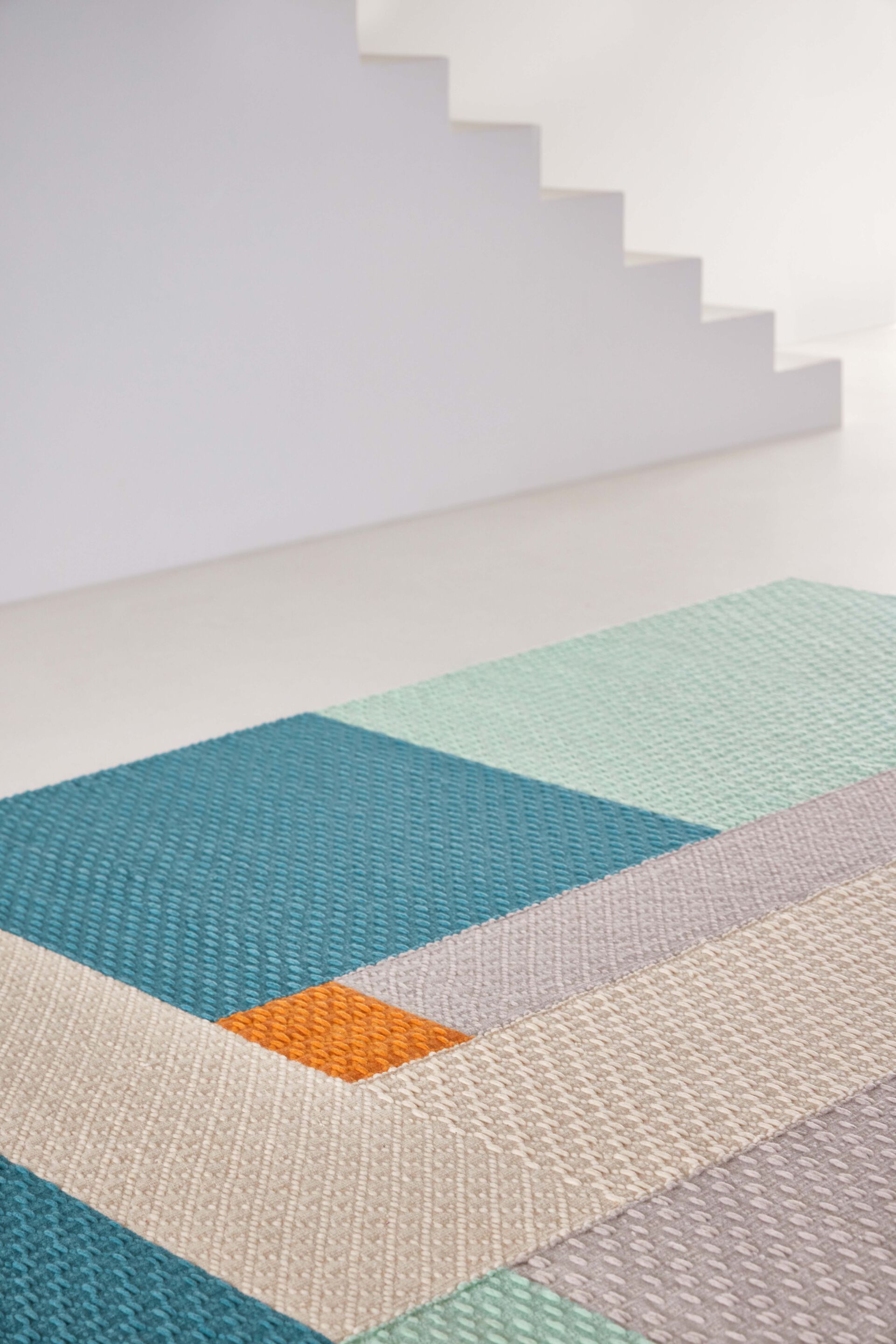 Шерстяной ковер GAN WEAVE SPACE HOPPER BLUE ARCH-00030758 - Вид №10