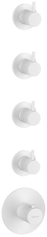 GUGLIELMI Встраиваемый термостатический смеситель для душа на 5 отверстий Sprint Fiin00988 - Вид №1