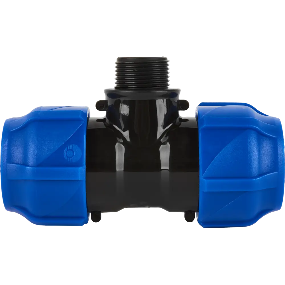 Тройник комбинированный ПНД Valfex 32x3/4"x32 мм НР 1210023203432 89106779 STLM-2082248  - Вид №1