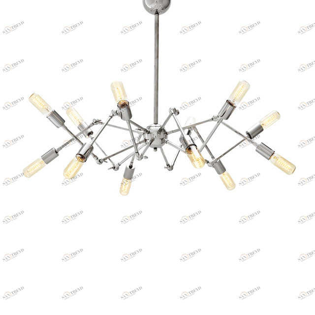 Потолочная светильник Spider от Eichholtz хром 109094 EICHHOLTZ ДИЗАЙНЕРСКИЕ, EICHHOLTZ 062487 Хром 