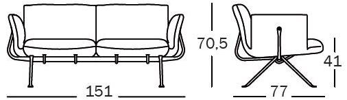 Magis 2-х местный диван Officina sun-id-1432079 - Вид №6