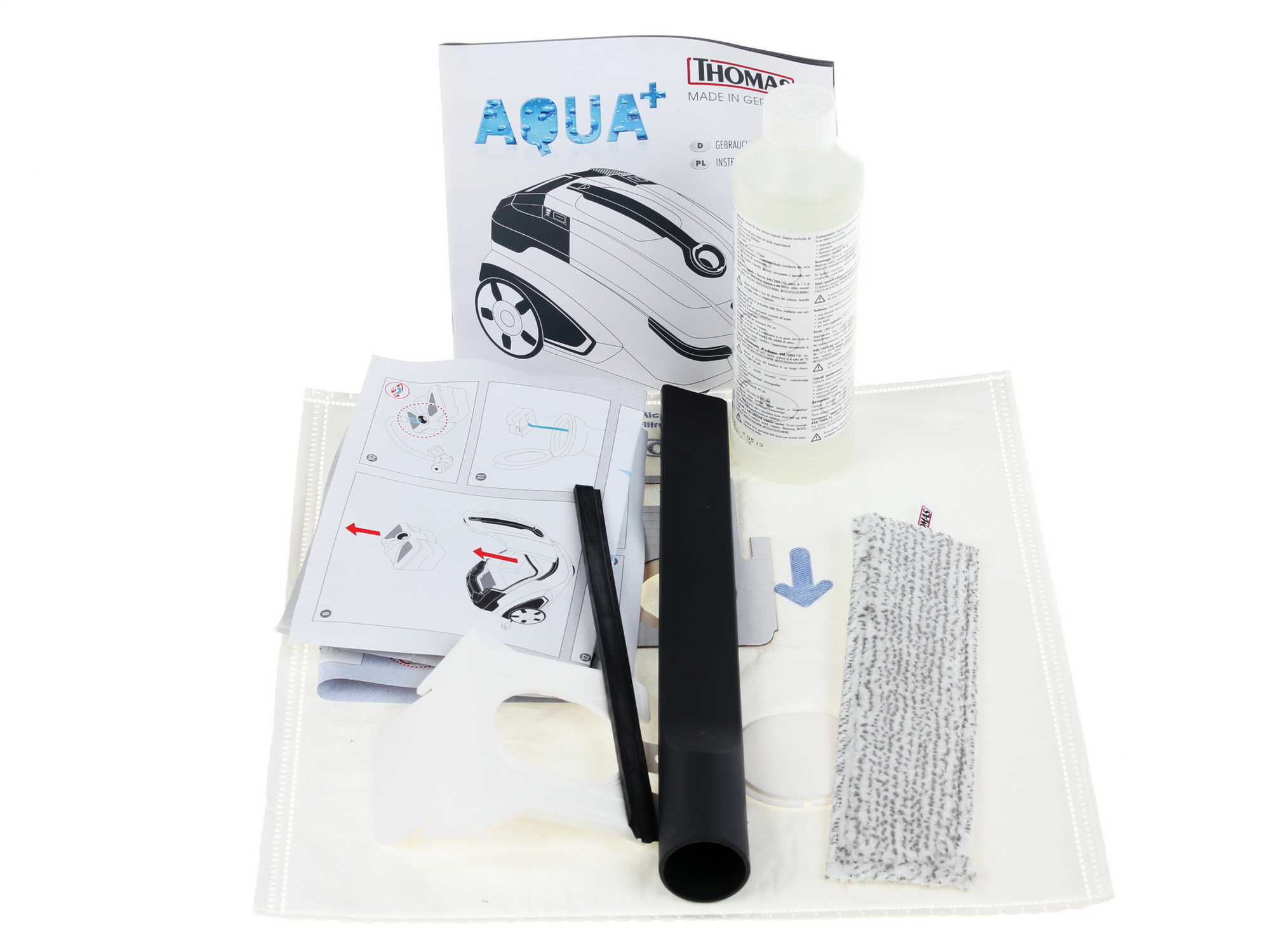 1041376 Пылесос Thomas Multi Clean X10 Parquet зеленый STDN-0080148 - Вид №23