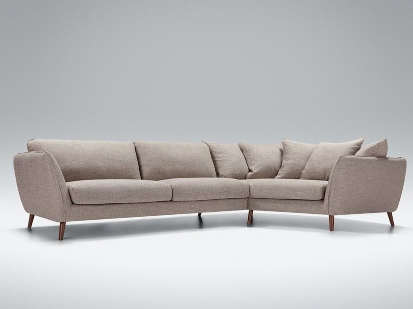 Sits Мягкий угловой диван из ткани на 4 места Stella sun-id-1407714 - Вид №1