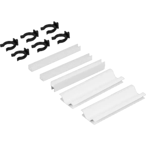 Комплект для установки кухонного цоколя KONSENSA 10 см ПВХ цвет белый