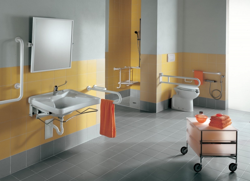 Y0BV01 Умывальник эргономичный автономный 68 Hatria 