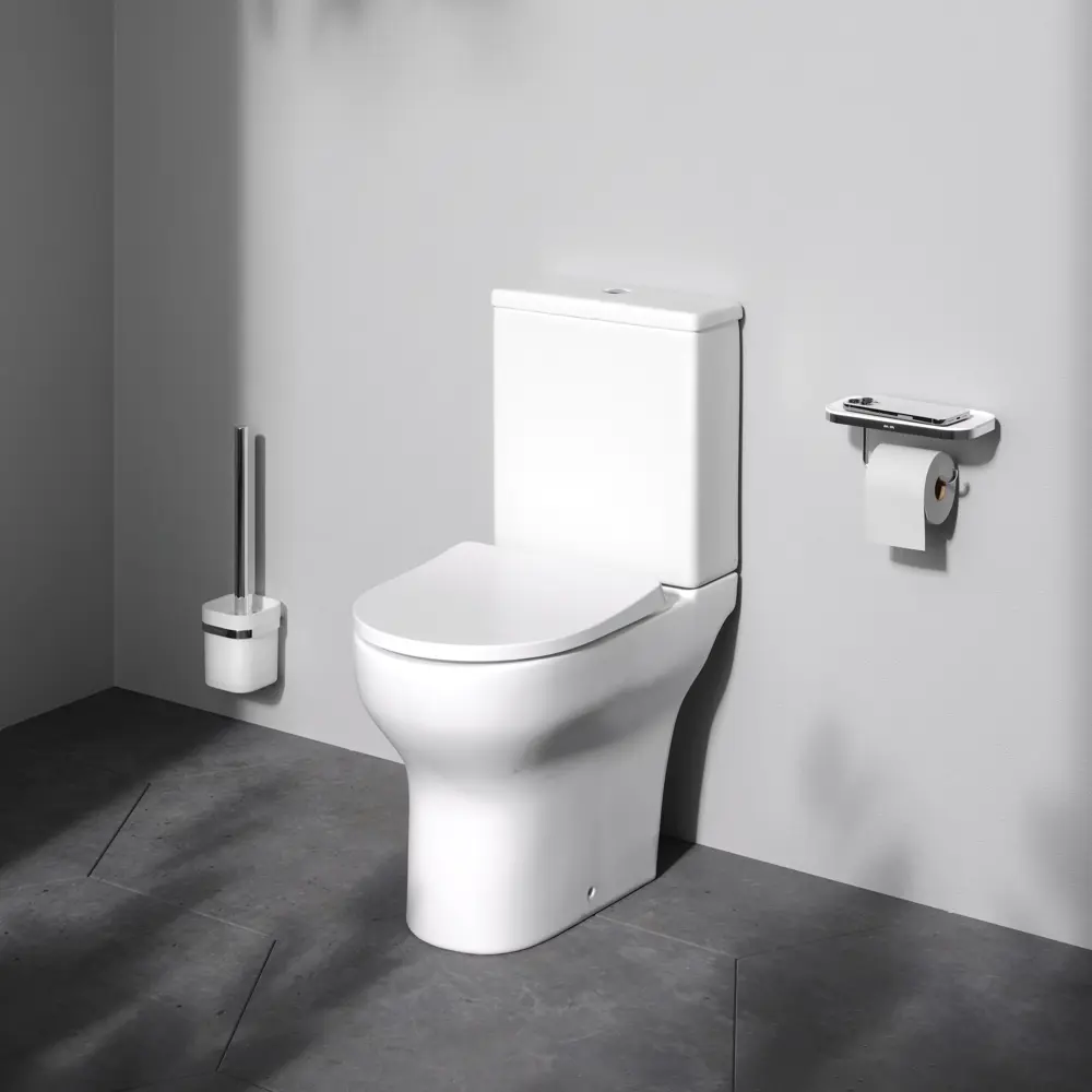 Унитаз-компакт AM.PM Force C9F8600LMSC безободковый с микролифтом 89369233 STLM-1328066 - Вид №11