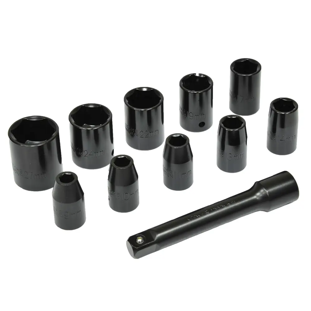 Набор торцевых головок ударных Elitech 0704.014500, 11 шт STLM-2207073