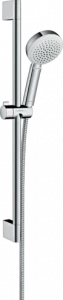 26652400 Crometta 100 Душевой набор 1jet со штангой 65 см Hansgrohe