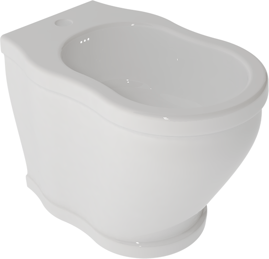 TIBI010 Напольное биде приставное GSG CERAMIC Time