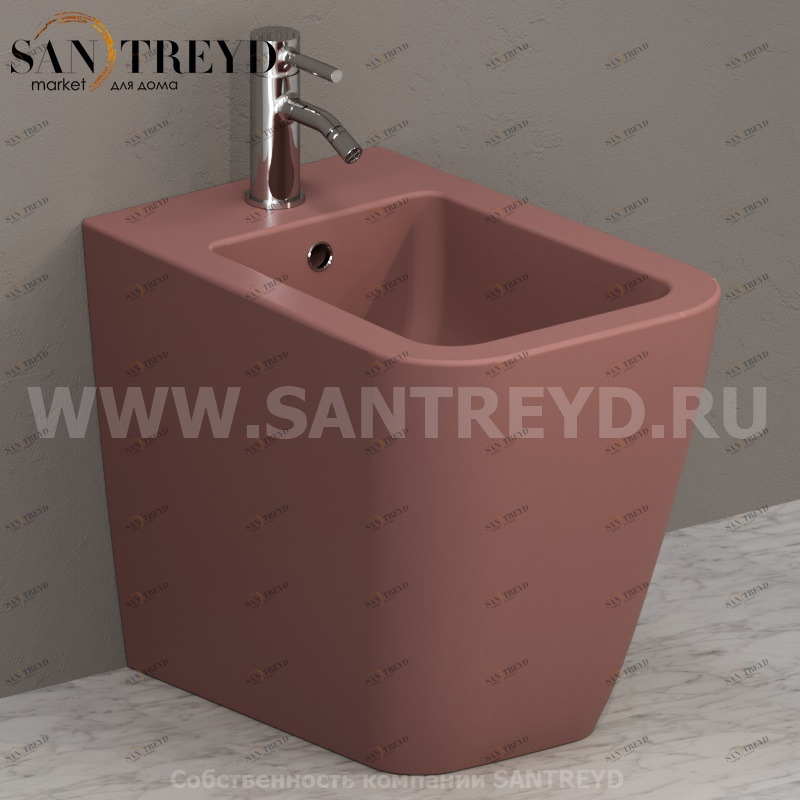 ST010FR Биде напольное STONE Ceramica Globo