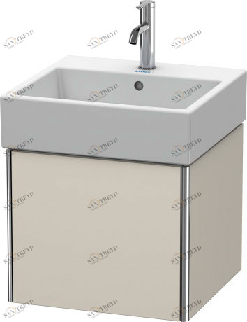 XS409209191 XSquare Тумбочка подвесная Серо-коричневый декор Duravit