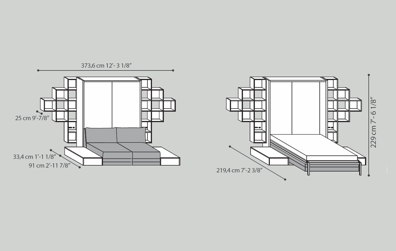 Композиция из модулей  TUMIDEI 276  - Вид №2
