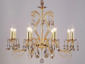 Подвесная люстра Newport 10808/S gold NEWPORT ДИЗАЙНЕРСКИЕ 137482 Золотой