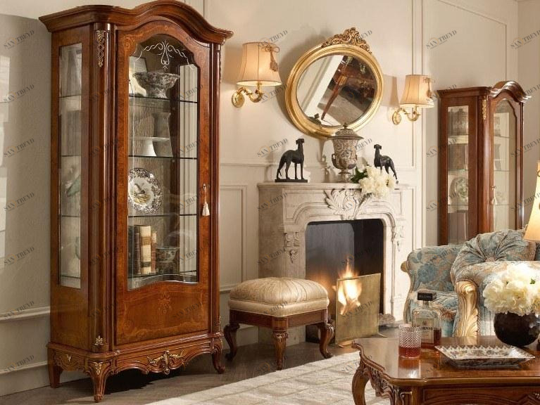 Valderamobili Витрина из ореха Casa principe Cprb01/n