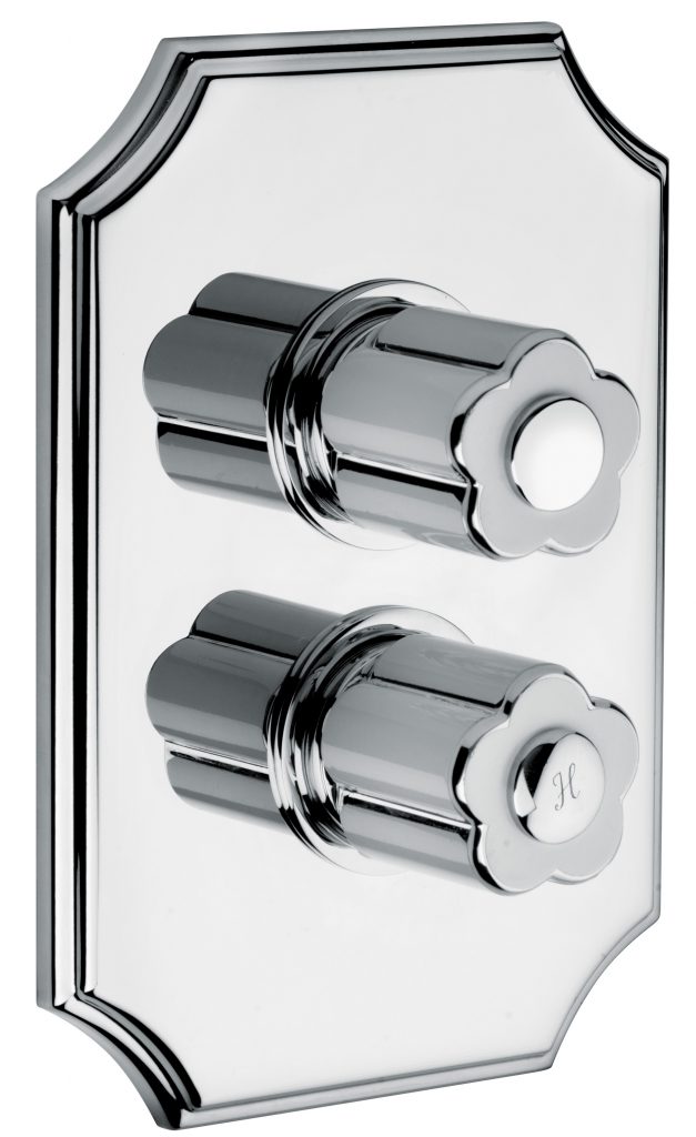 11544 БЕЛЫЙ-12544 ЧЕРНЫЙ Встроенный термостатический смеситель 1/2 ”. Bongio Fleur Blanc&Noir 11544 BLANC-12544 NOIR