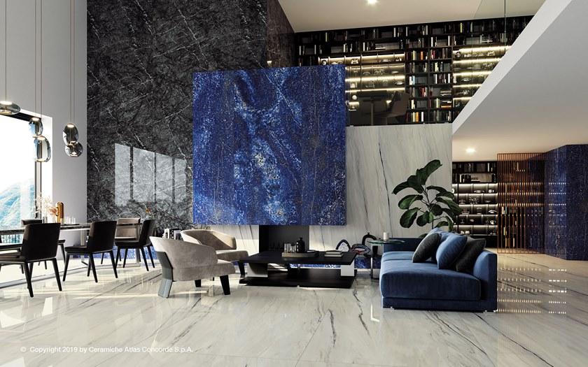 Atlas Concorde Белая плитка для стен с эффектом мрамора Marvel dream sun-id-1460935 - Вид №57