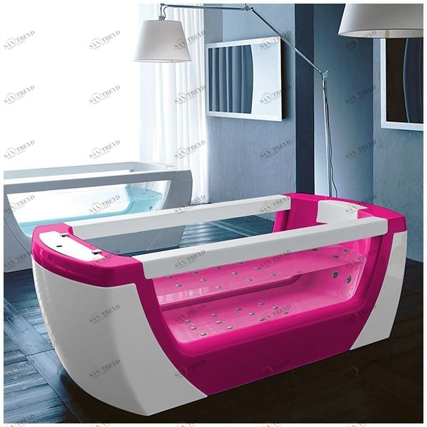 Ванна Gruppo treesse Vision ATC-V138Q-R розовая ATCV138QR