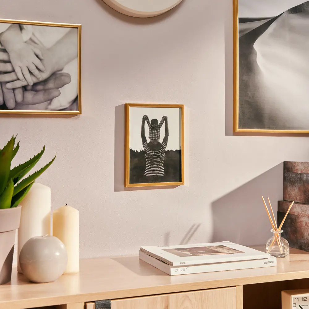 Фоторамка Kreaforta Lila золотая 15×20 см для интерьера 89398516 STLM-1584960 - Вид №7