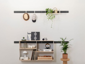 Система деревянных полок