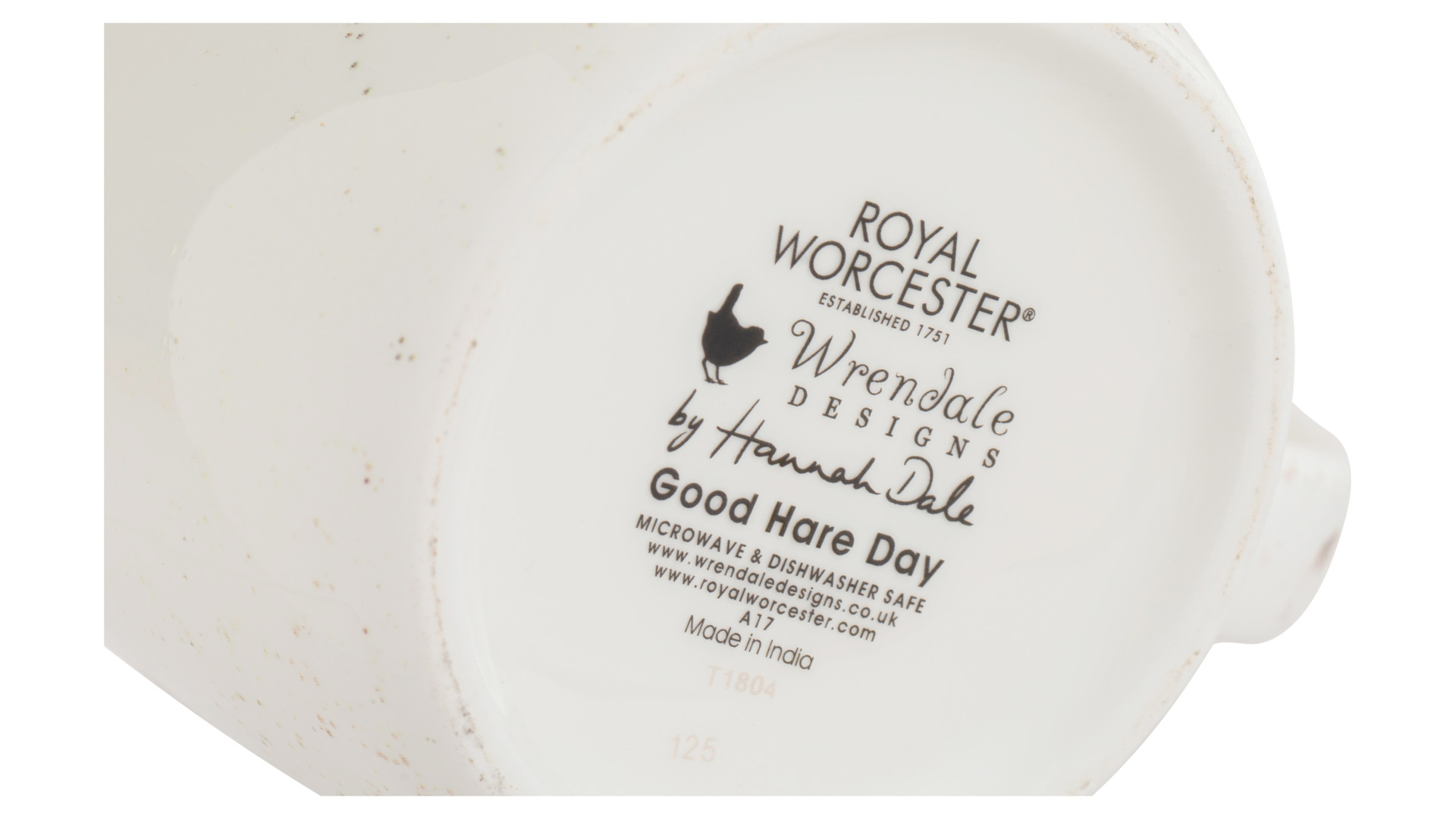 10566405 Royal Worcester Кружка Royal Worcester "Забавная фауна", "Хороший день для Зайчика" 310мл Фарфор костяной  - Вид №4
