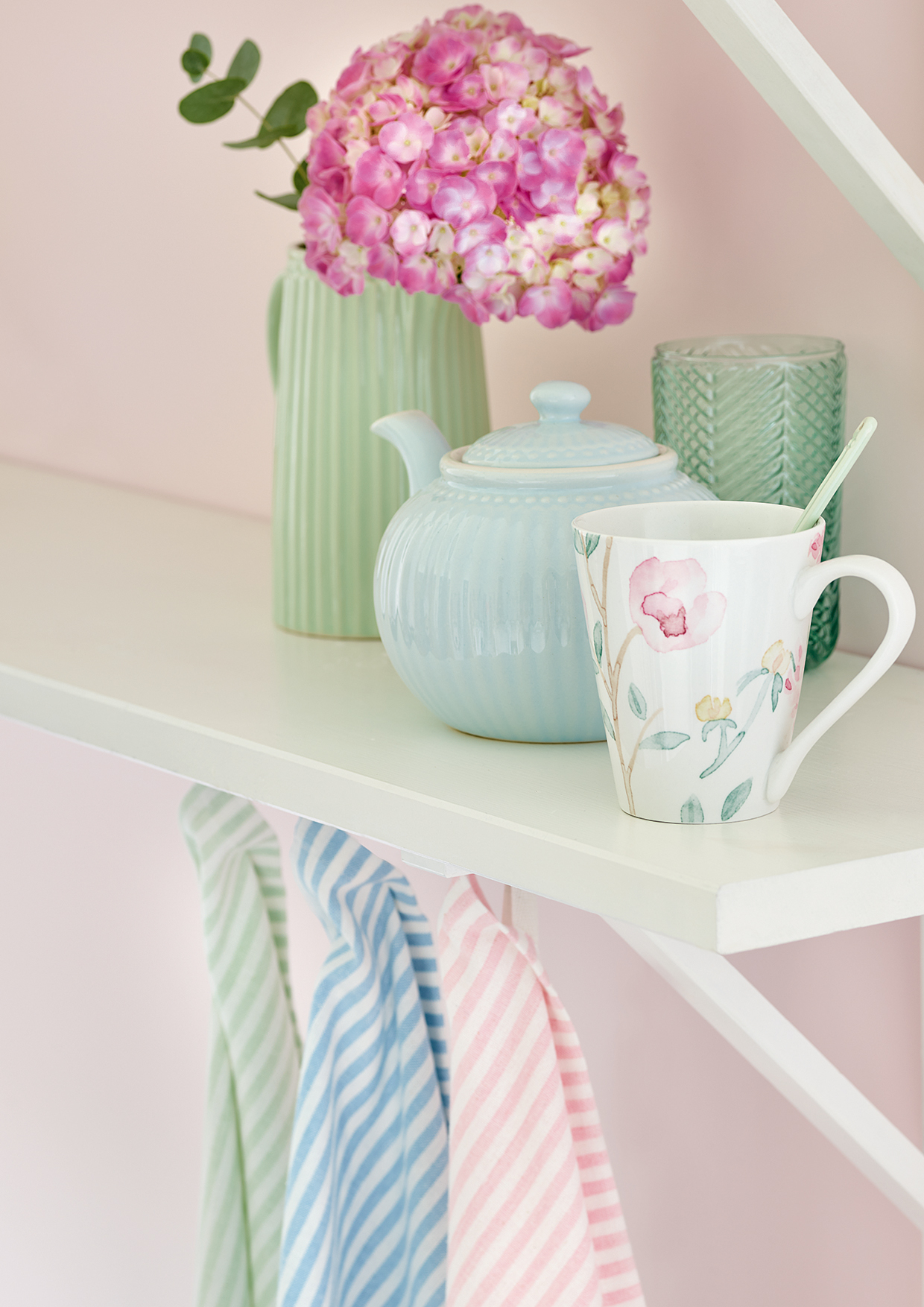 STWTEPAALI2904 Чайник заварной Фарфоровый Greengate Дания  - Вид №1