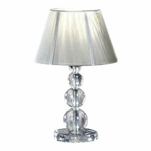 Настольная лампа 39х25 см прозрачная Mercury 662110 SCHULLER  00-3882438 Прозрачный;хром