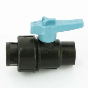 Кран ВВ Unidelta 1/2" для труб ПНД полипропилен PP-B