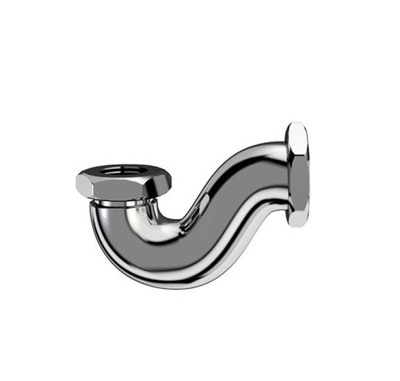 Сифон с горизонтальным отводом, узкий [CW3]  Burlington CW3/ARCCW3 CHR  - Вид №1