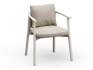 Мягкий садовый стул с подлокотниками