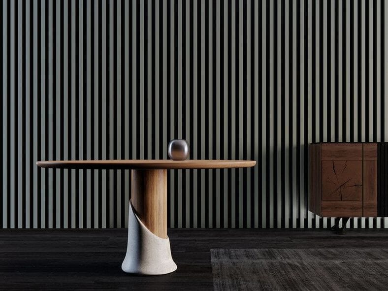 Круглый обеденный стол NORD ARIN Fusion ARCH-00018876 - Вид №1