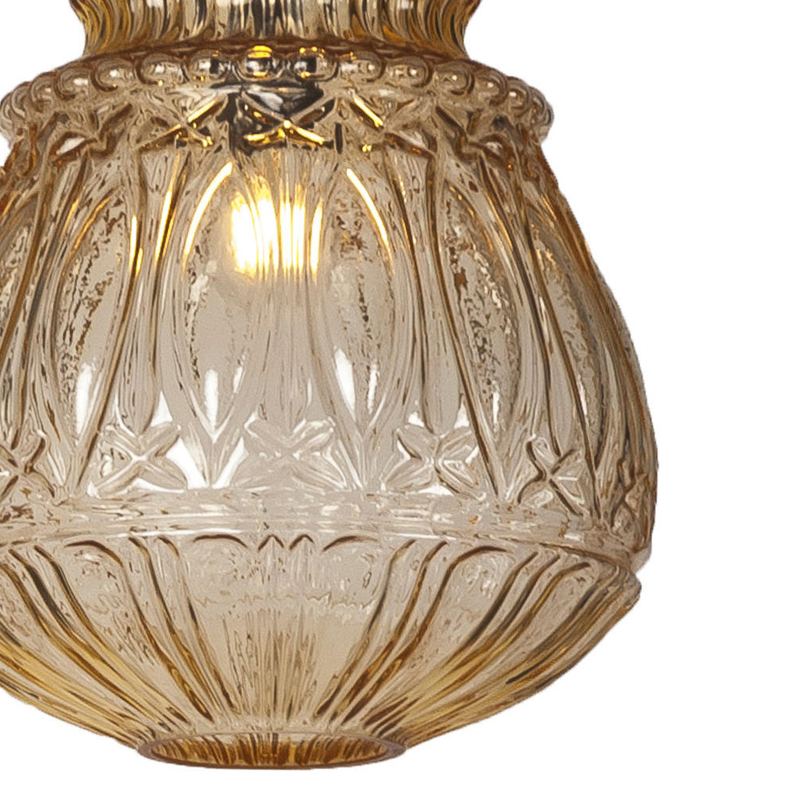 Подвесной светильник Ginger 37 Yellow от Karman KARMAN ДИЗАЙНЕРСКИЕ 243978 Янтарный  - Вид №1