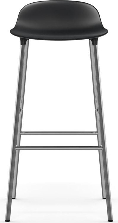 603164 Барный стул 75 cm Chrome Black Normann Copenhagen Form - Вид №1